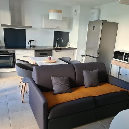 L'Instant Leman - T2 3 Etoiles A 5Min De Thonon Et Evian Avec Terrasse Et Jardin A 100M Du Lac Publier Luaran gambar