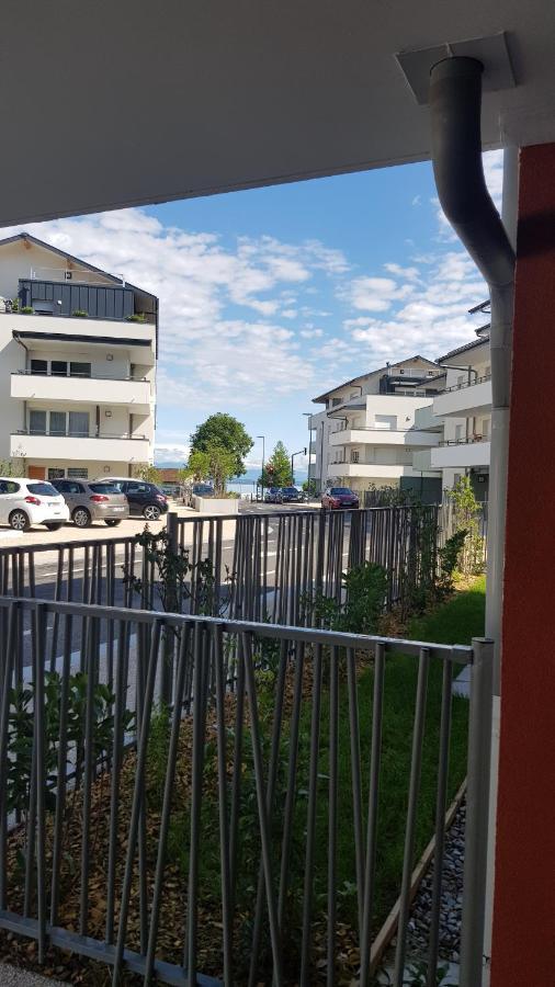 L'Instant Leman - T2 3 Etoiles A 5Min De Thonon Et Evian Avec Terrasse Et Jardin A 100M Du Lac Publier Luaran gambar