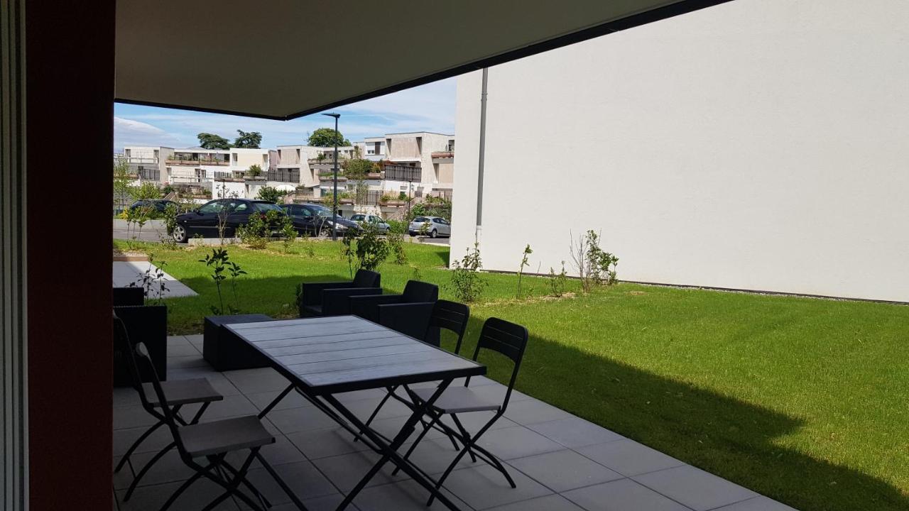 L'Instant Leman - T2 3 Etoiles A 5Min De Thonon Et Evian Avec Terrasse Et Jardin A 100M Du Lac Publier Luaran gambar